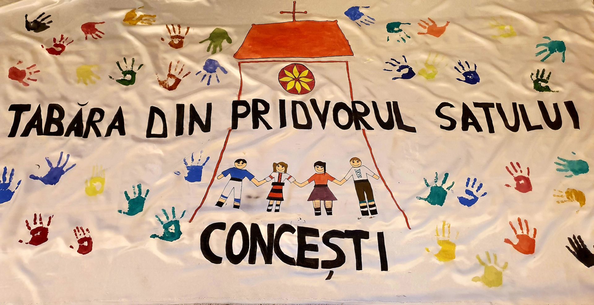 „Tabăra  din  pridvorul satului” la Parohia Concești