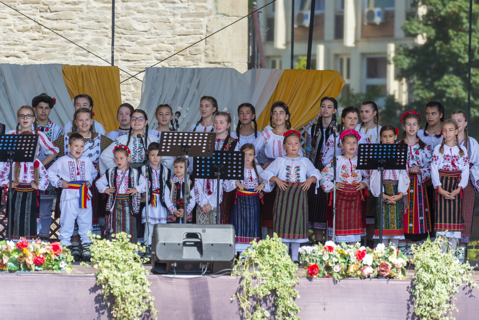 Concert de pricesne în Piaţa Turnului din Piatra Neamţ
