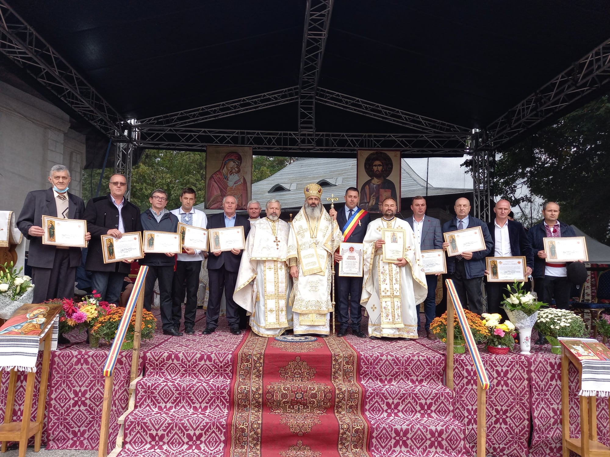 O candelă pentru unitatea neamului românesc va arde şi în oraşul Bucecea, Botoşani