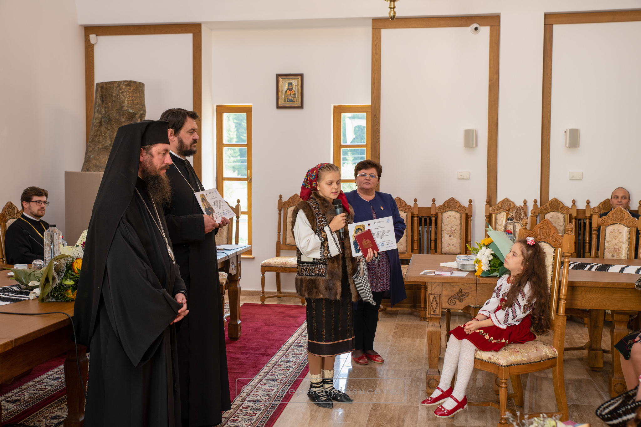 Ceremonia de premiere a câștigătorilor Concursului național de recitare „Glas de copil – Maica Domnului, Darul lui Dumnezeu pentru oameni”, ediția I