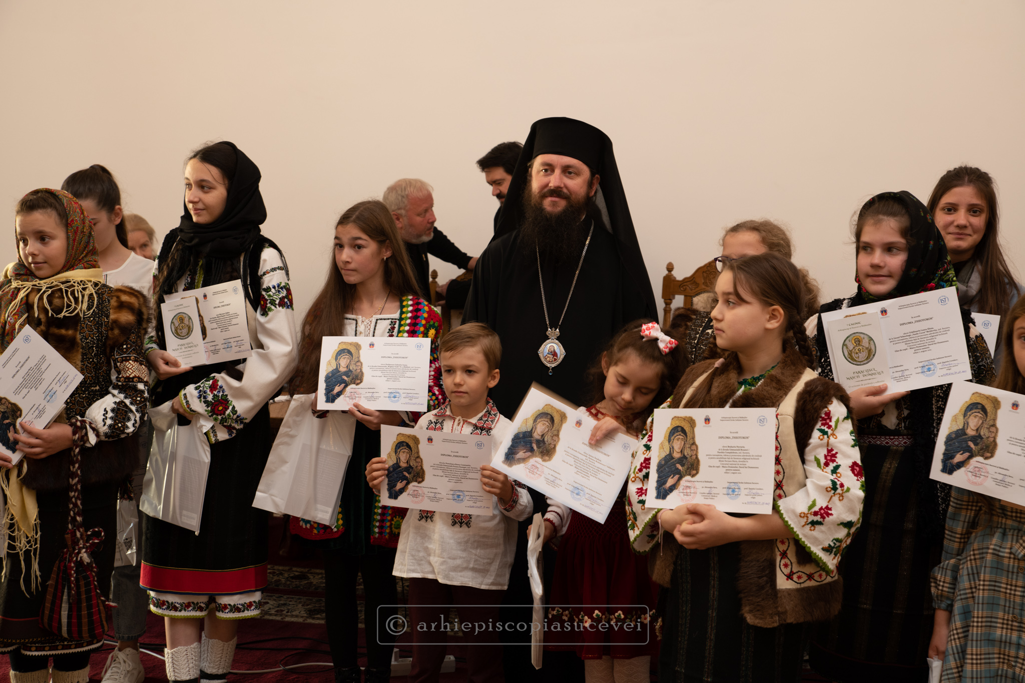 Ceremonia de premiere a câștigătorilor Concursului național de recitare „Glas de copil – Maica Domnului, Darul lui Dumnezeu pentru oameni”, ediția I