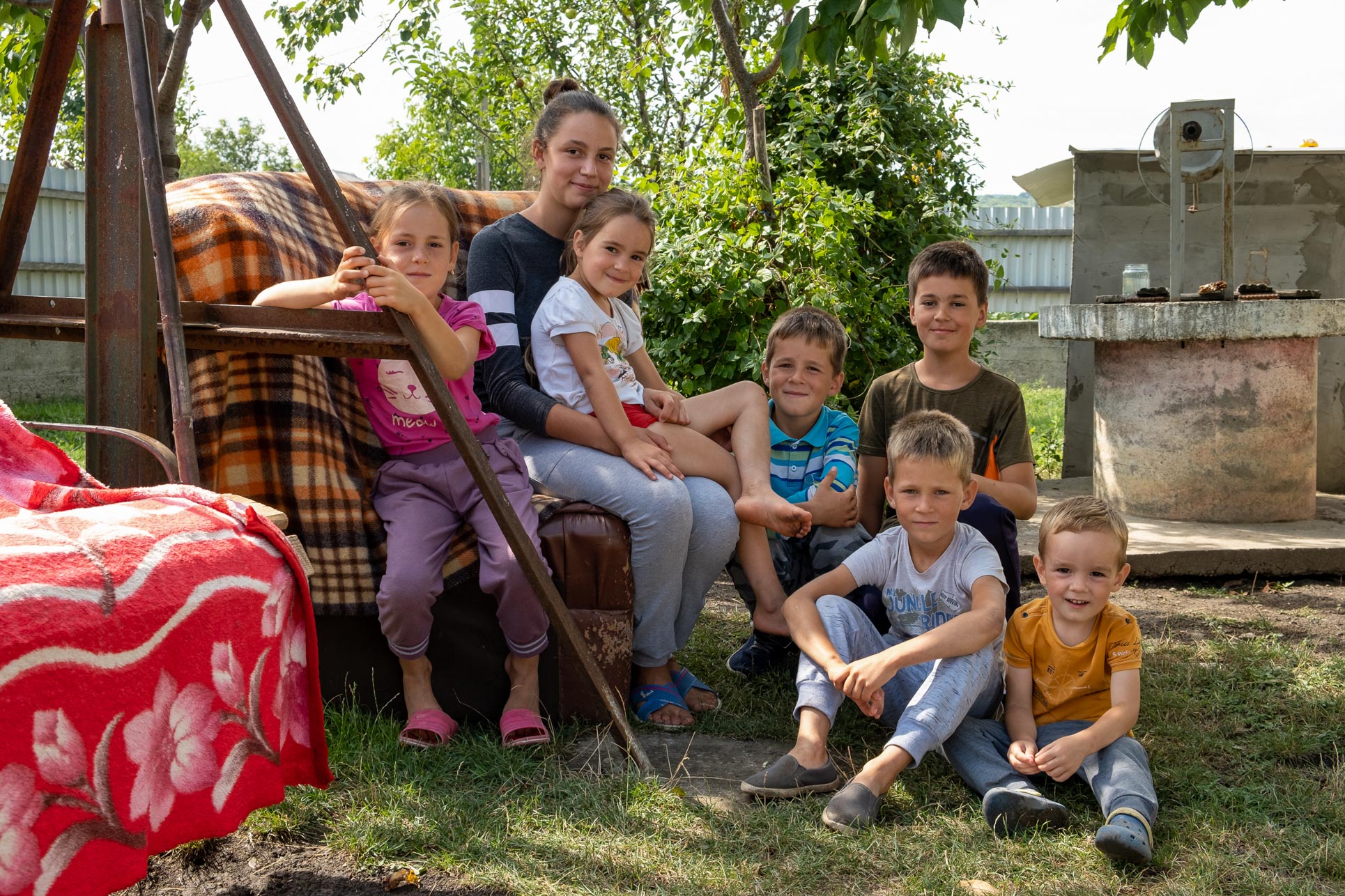 Speranță și căldură pentru șapte copii