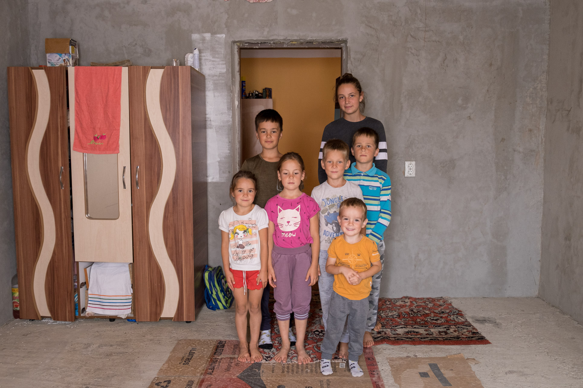 Speranță și căldură pentru șapte copii