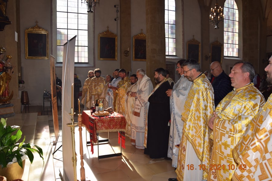 Pelerini pe urmele sfinților mărturisitori transilvăneni la Kufstein, Austria