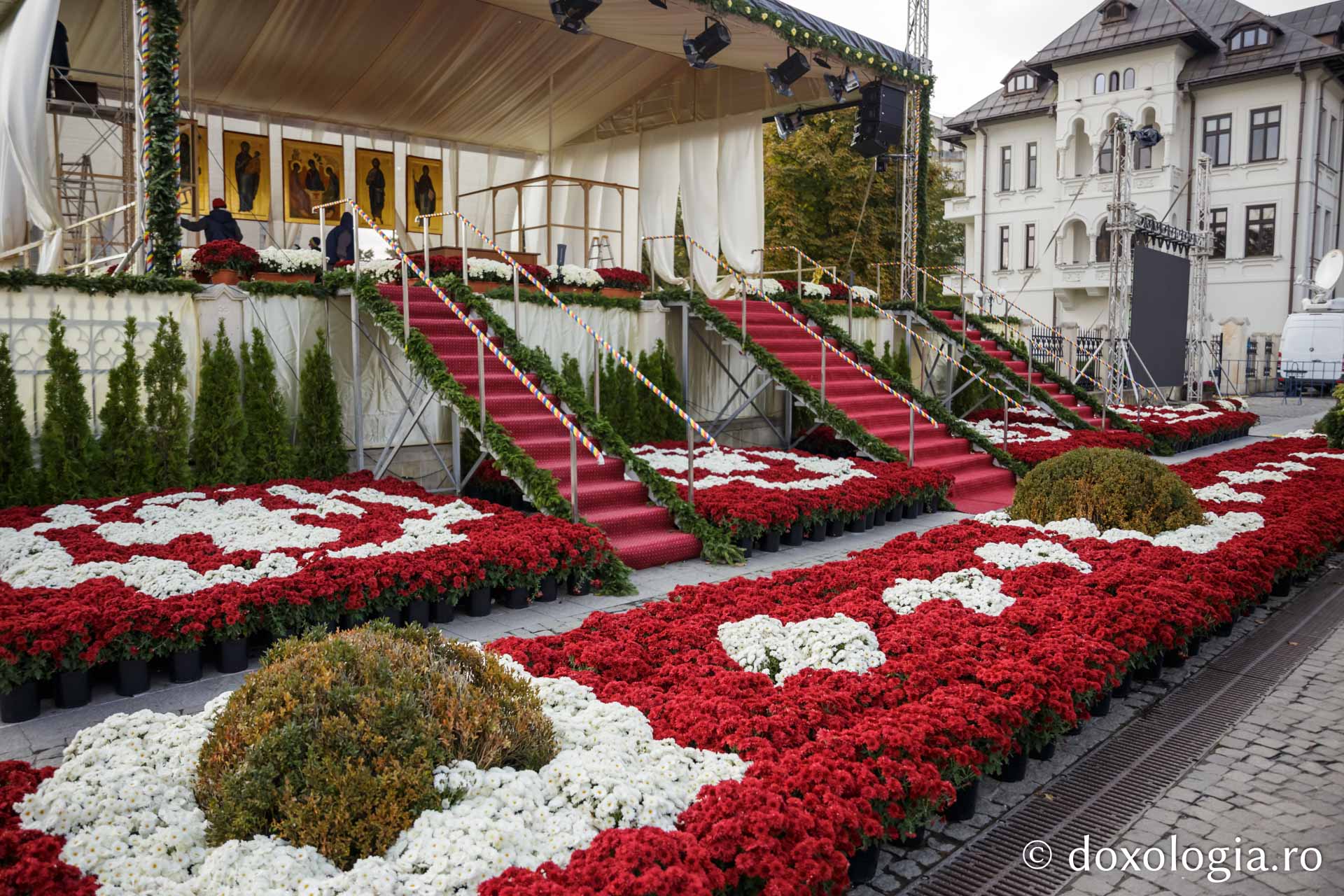(Foto) „Picătură de Rai” – florile Sfintei Cuvioase Parascheva