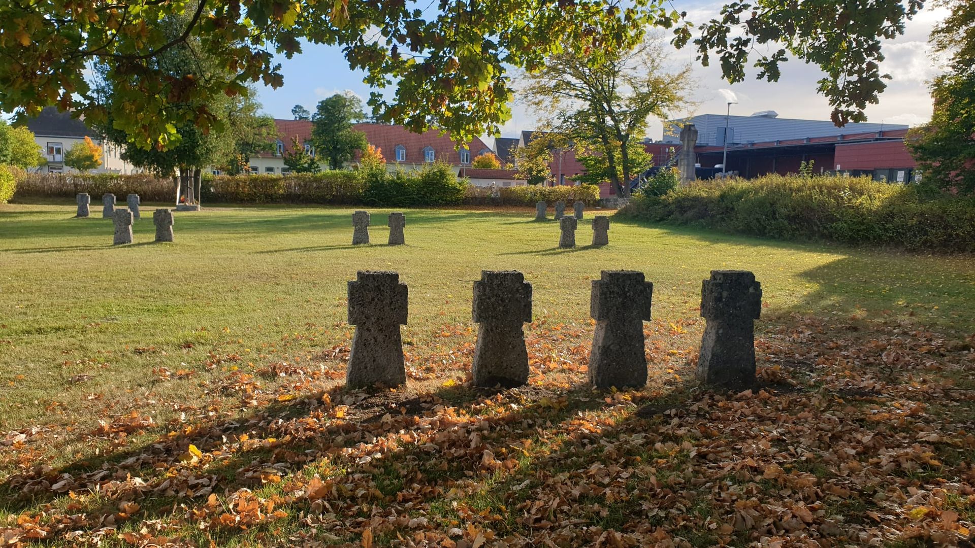 Foto: Pr. Ioan Dumitru Popoiu / arhiva personală Cimitirul prizonierilor de război din Grafenwöhr – morminte ale soldaților români în Germania (VII)