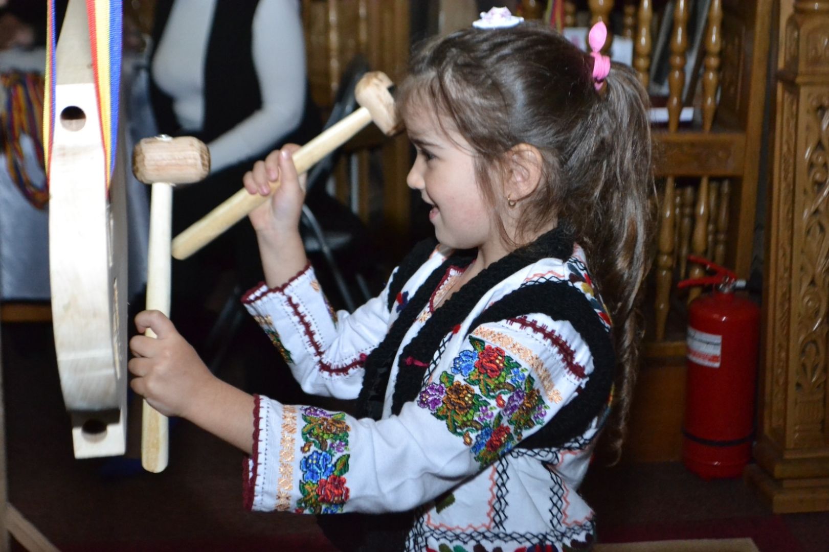 Concurs de bătut toaca la Parohia Smârdan