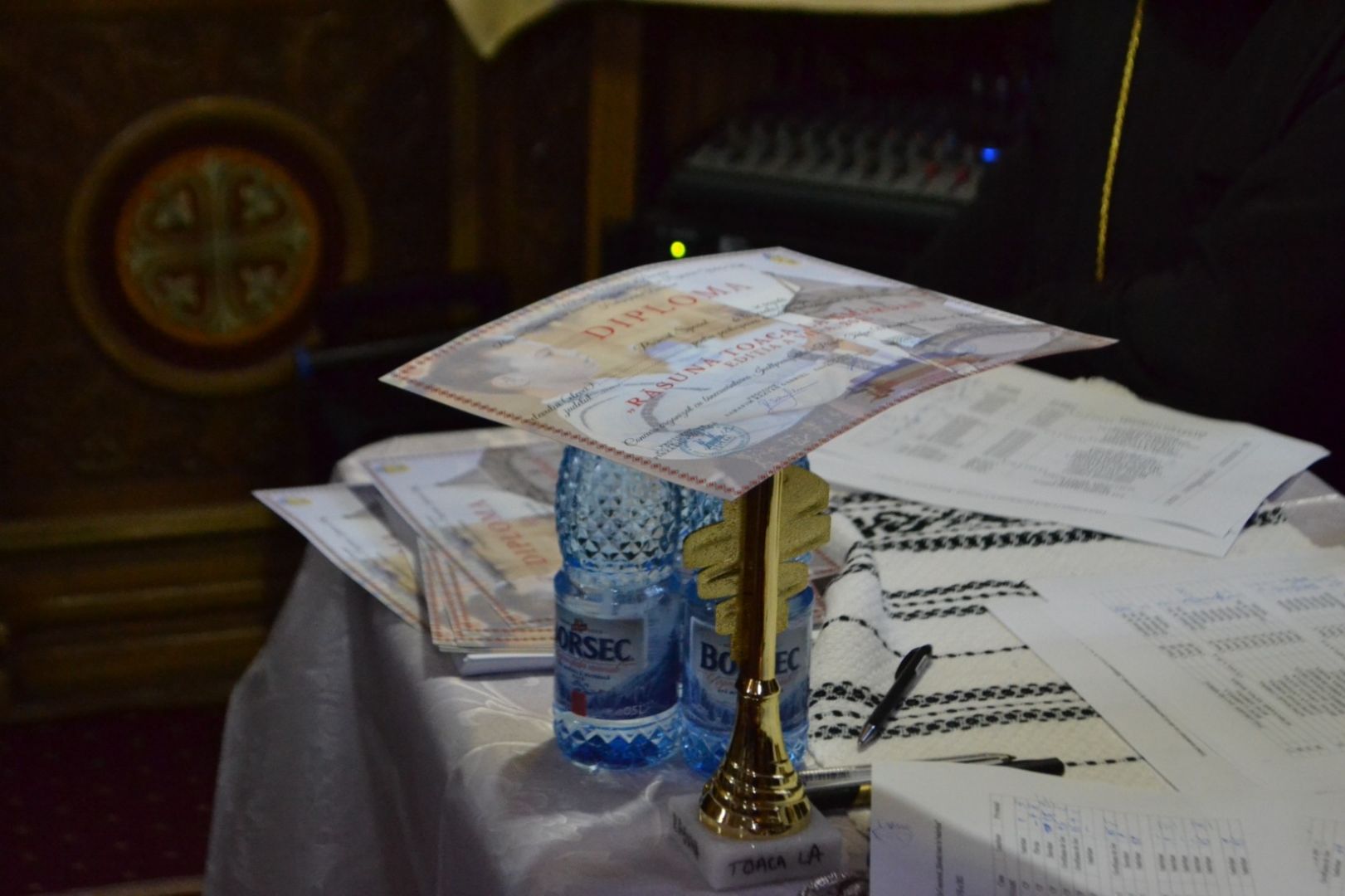 Concurs de bătut toaca la Parohia Smârdan