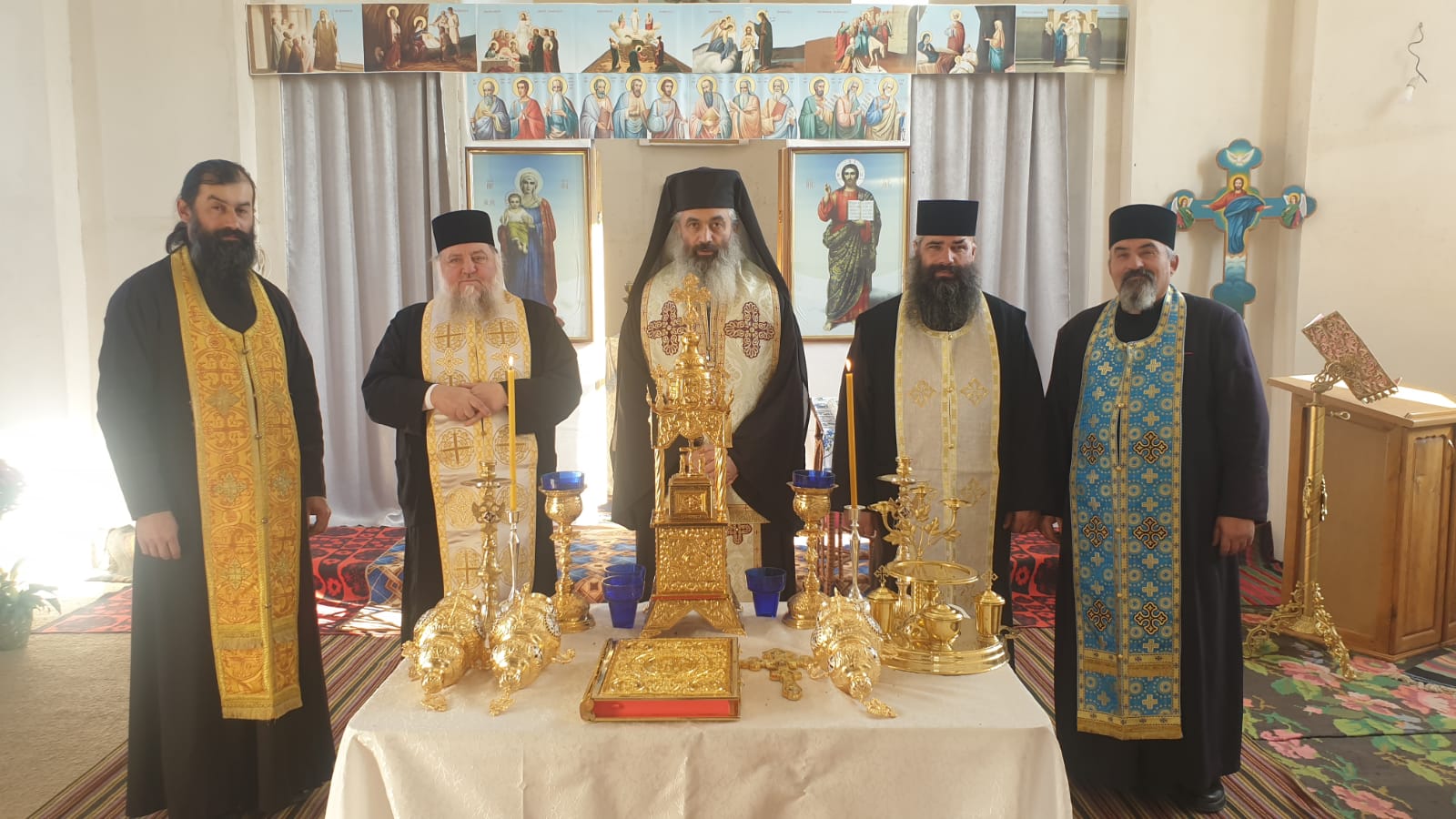 Obiecte de cult în dar pentru Mănăstirea Chirilovca