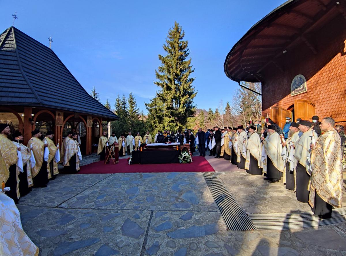 Preotul militar Nicu-George Manea, înmormântat la Mănăstirea Diaconești