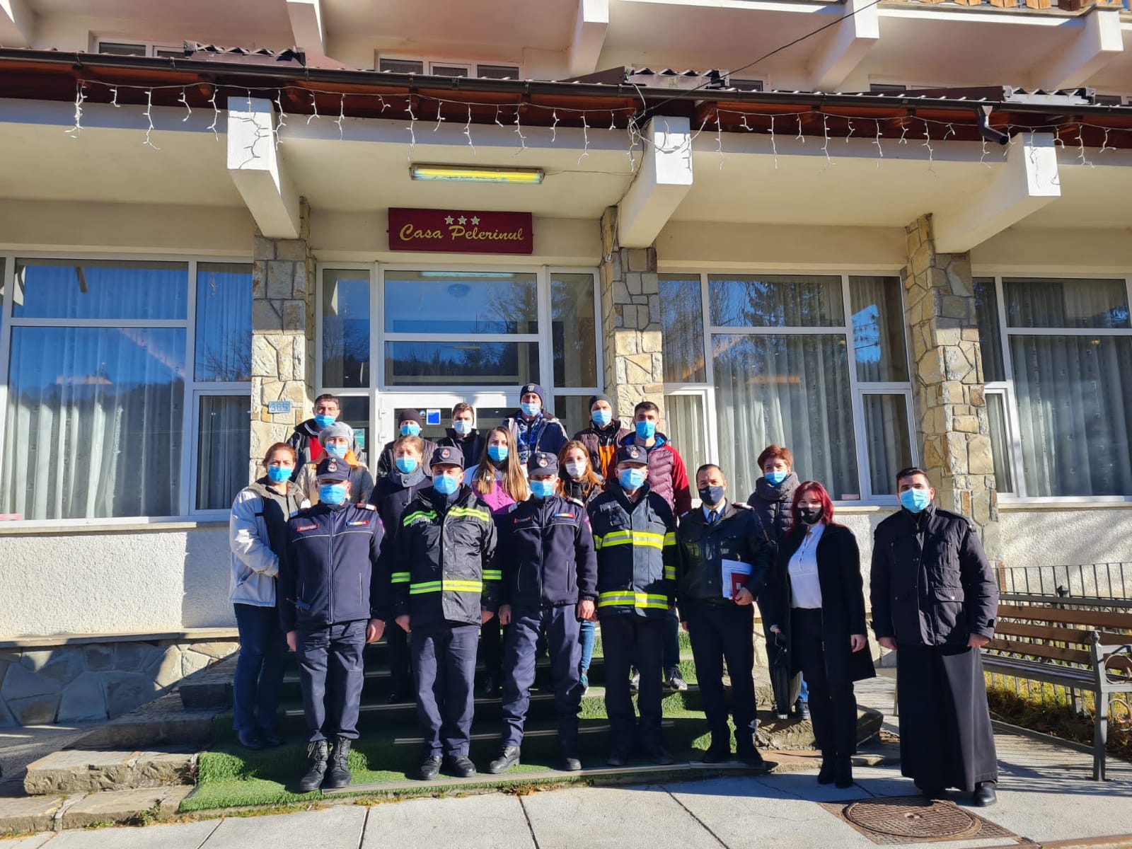 Instructaj PSI la Centrul Cultural-Pastoral Durău
