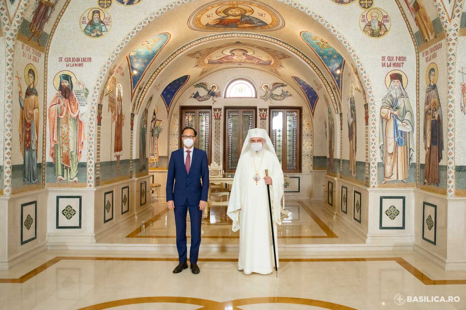 Comunicat: Ambasadorul Germaniei la Bucureşti, în vizită de prezentare la Patriarhia Română