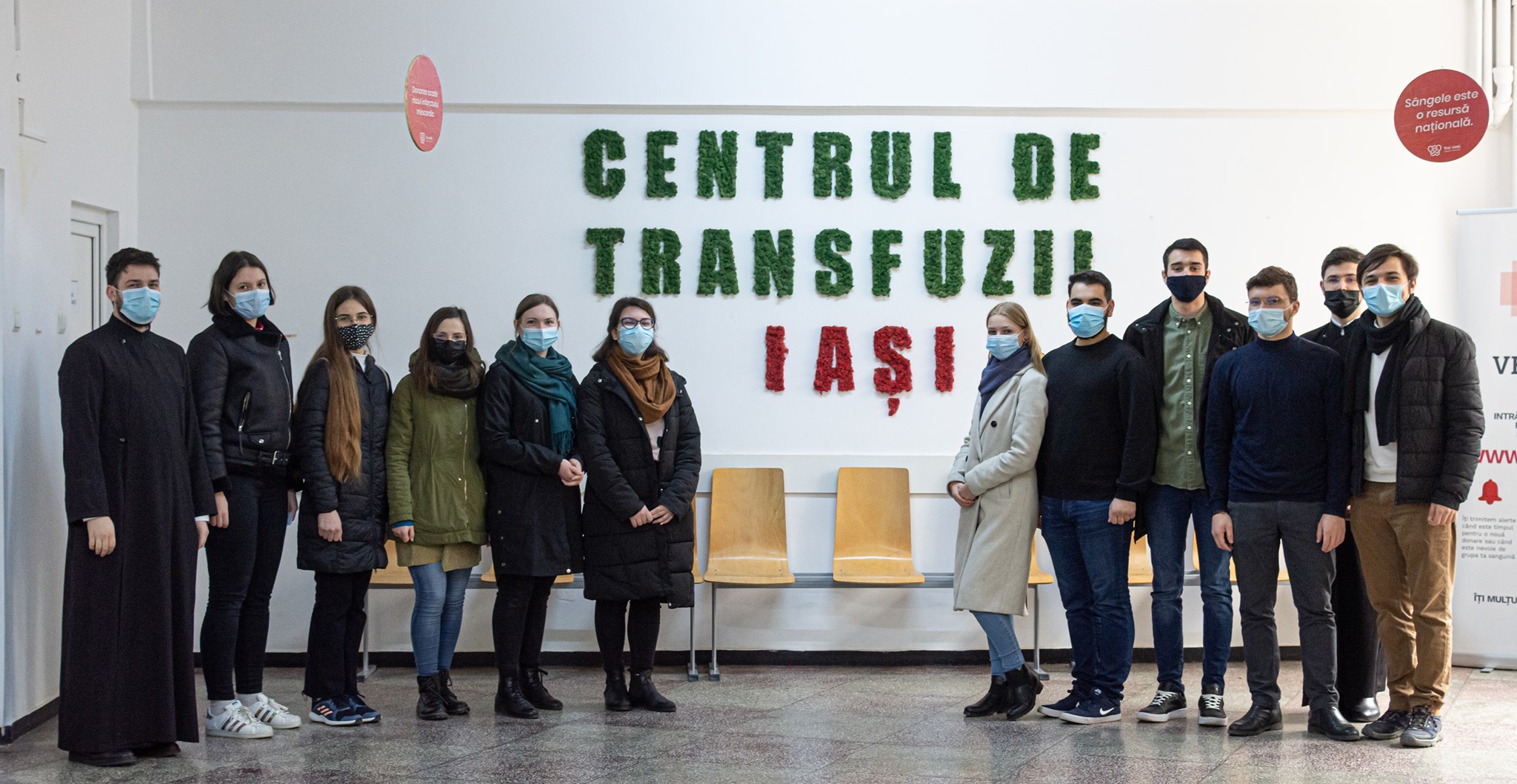 Studenții ieșeni donează sânge în Campania „Uniți pentru Viață”