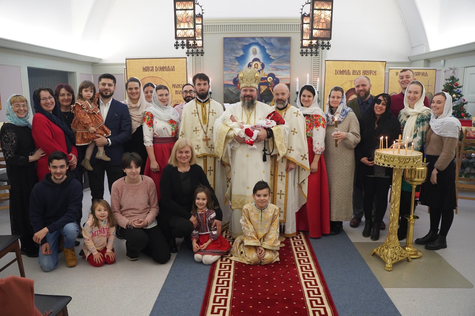 (Foto) Românii din Trondheim și Lund au prăznuit Nașterea Domnului în rugăciune