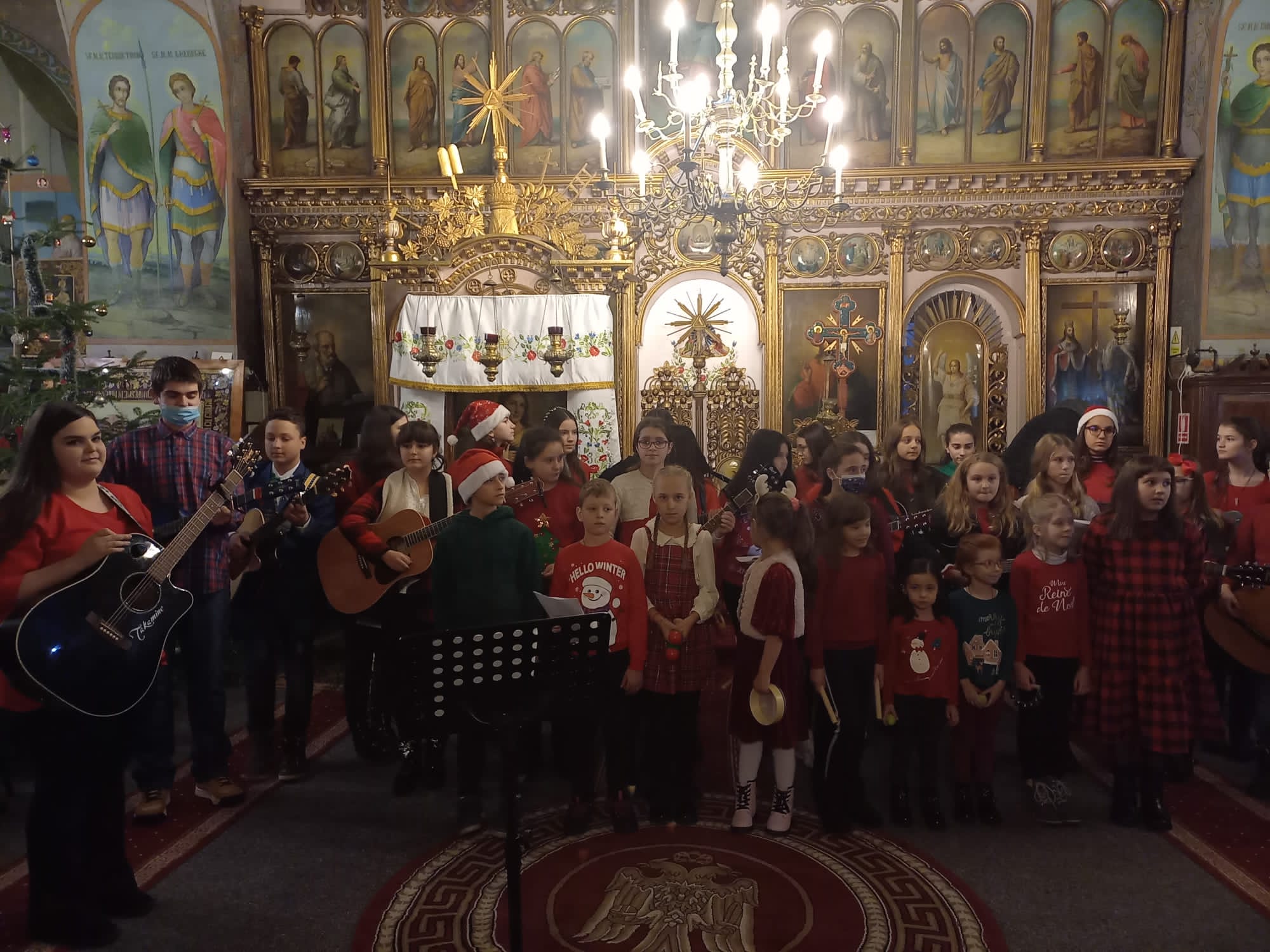 Concert de colinde la Parohia Negrești 1, organizat „din dorința de a-i bucura pe enoriași”