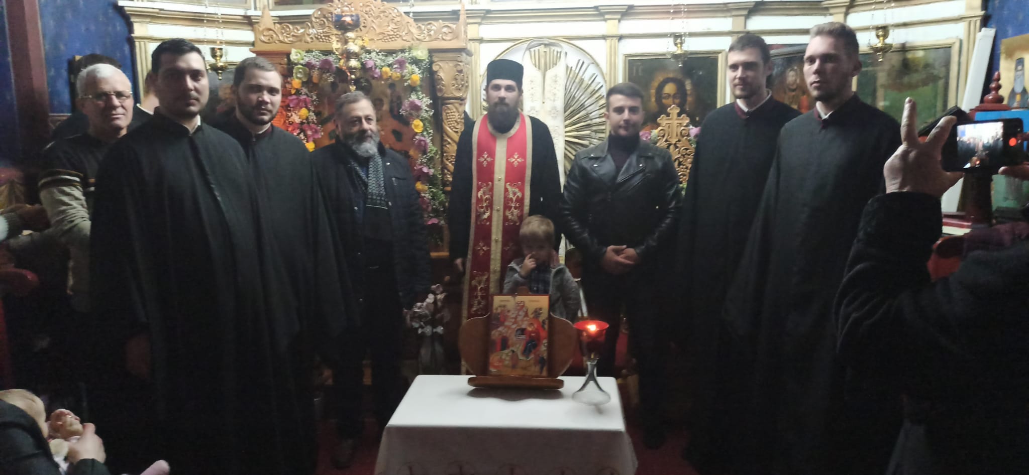 Concert de colinde la Parohia Silișcani din județul Botoșani