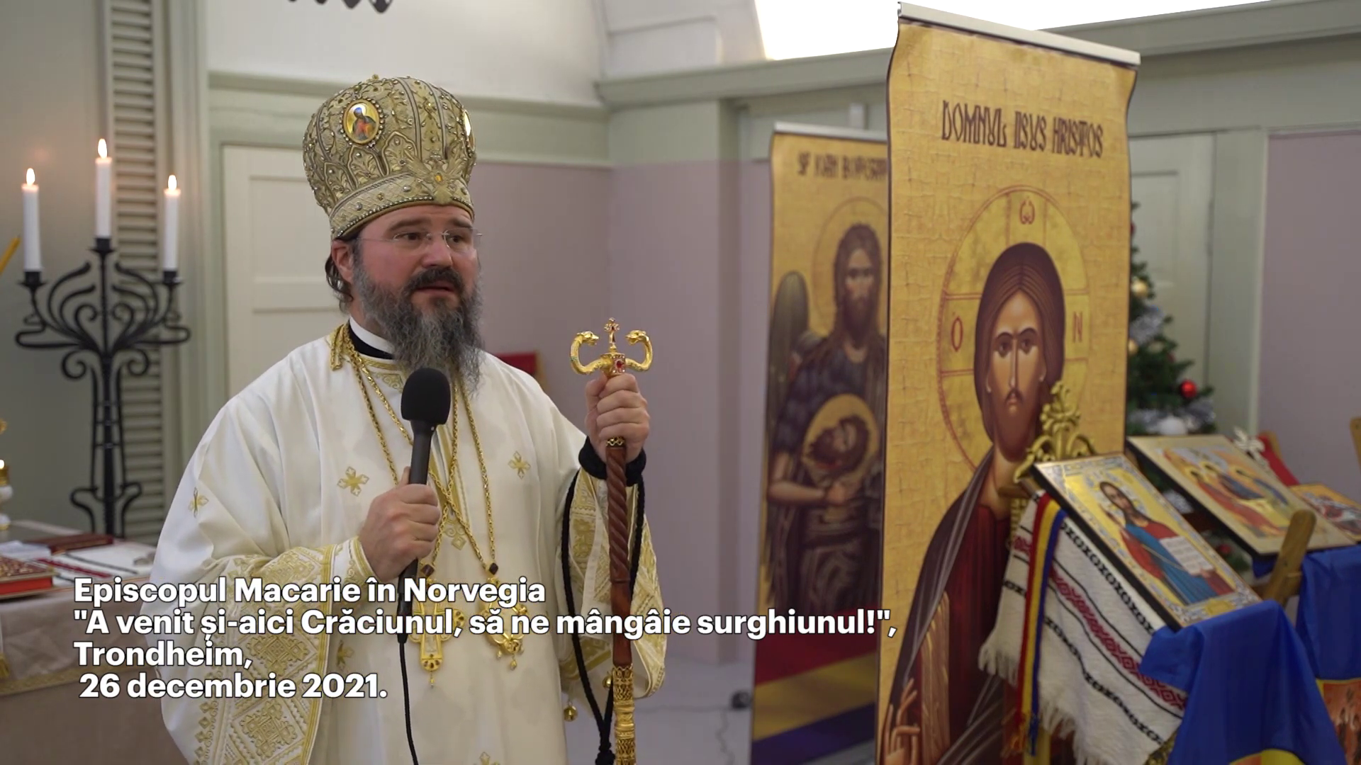 (Video) PS Macarie – „A venit și-aici Crăciunul, să ne mângâie surghiunul!” (Video) PS Macarie – „A venit și-aici Crăciunul, să ne mângâie surghiunul!”