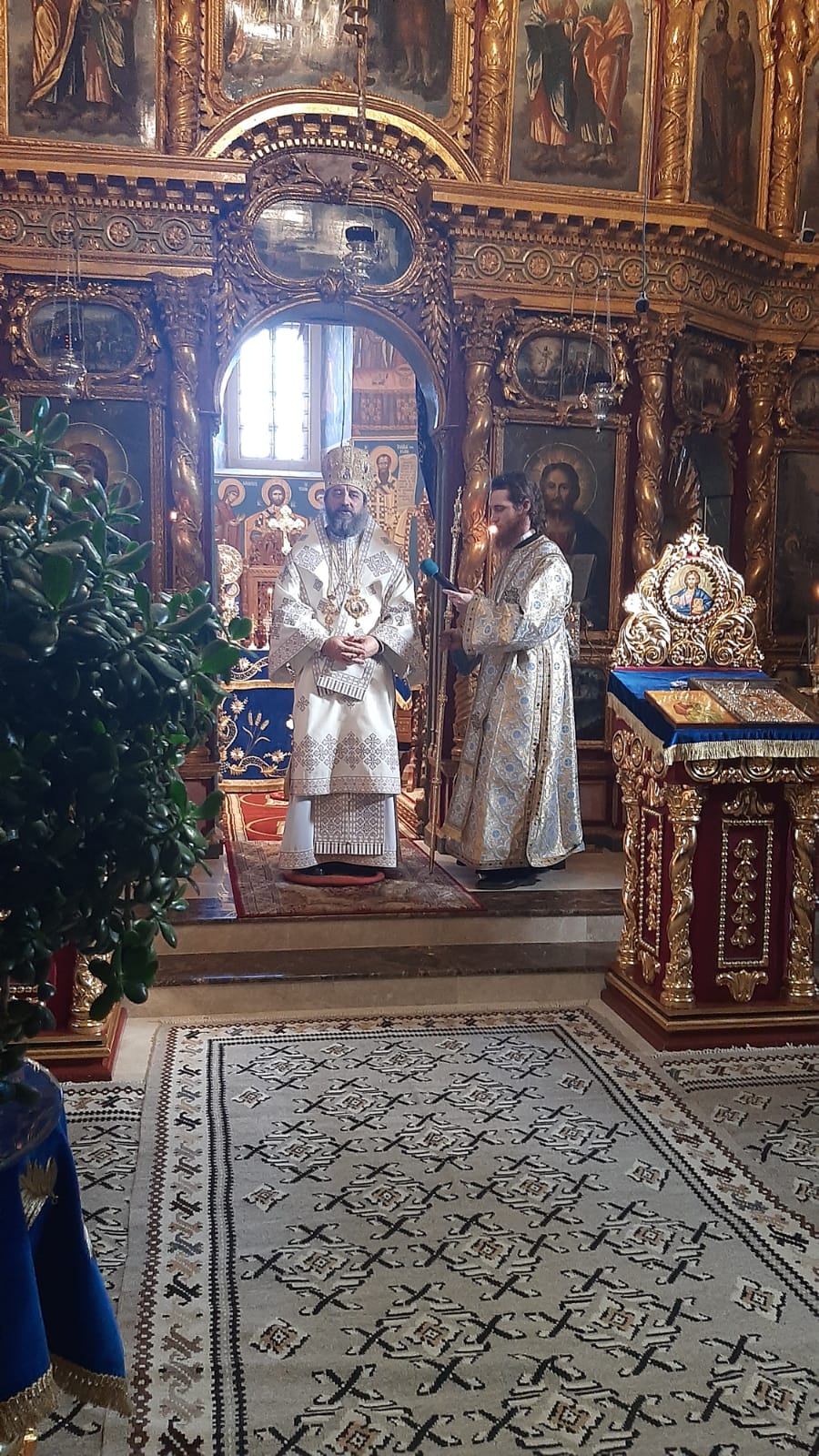 Sora Françoise Détouche, călugărită la Mănăstirea Văratic de PS Părinte Nichifor Botoșăneanul