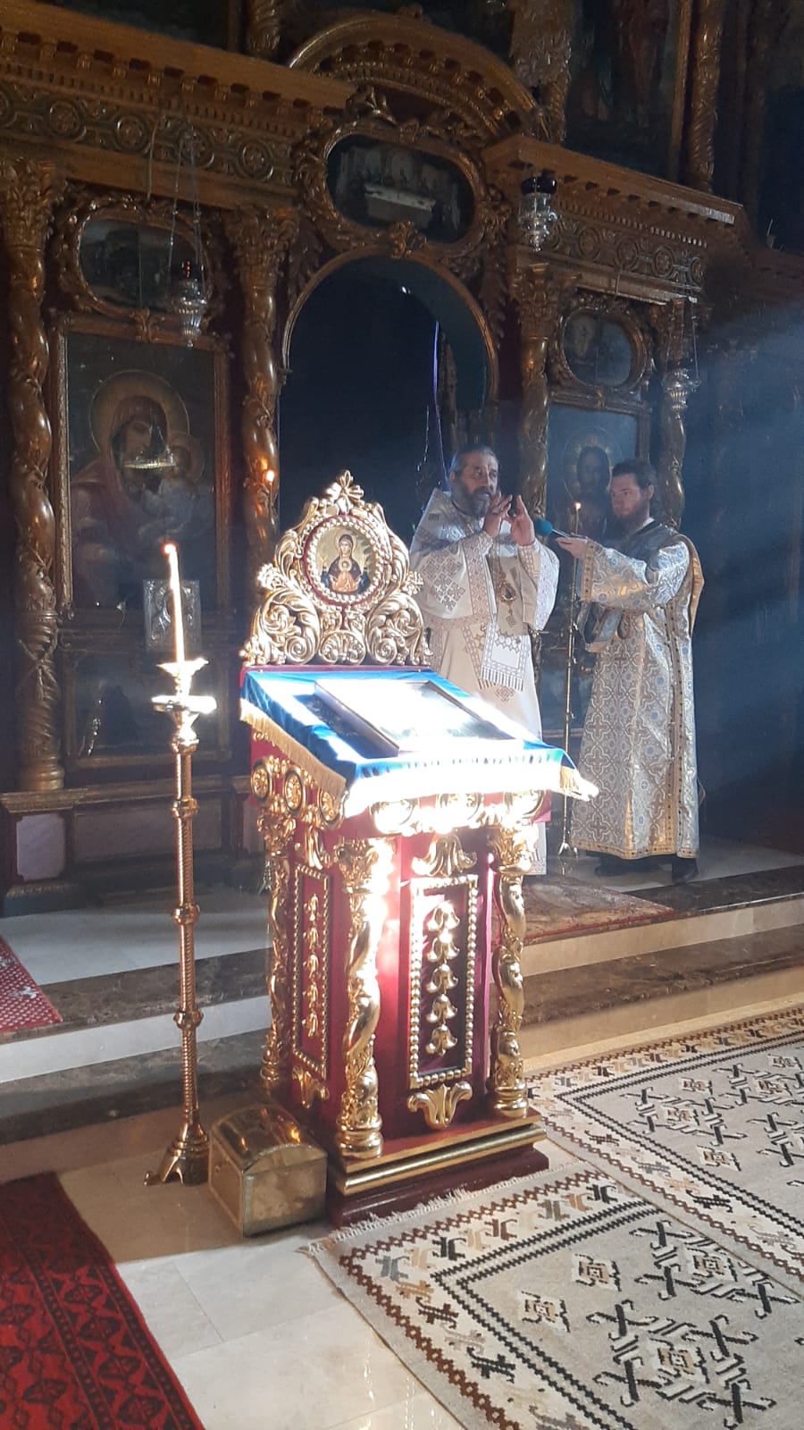 Sora Françoise Détouche, călugărită la Mănăstirea Văratic de PS Părinte Nichifor Botoșăneanul