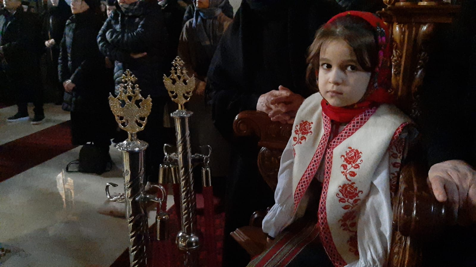 Sora Françoise Détouche, călugărită la Mănăstirea Văratic de PS Părinte Nichifor Botoșăneanul