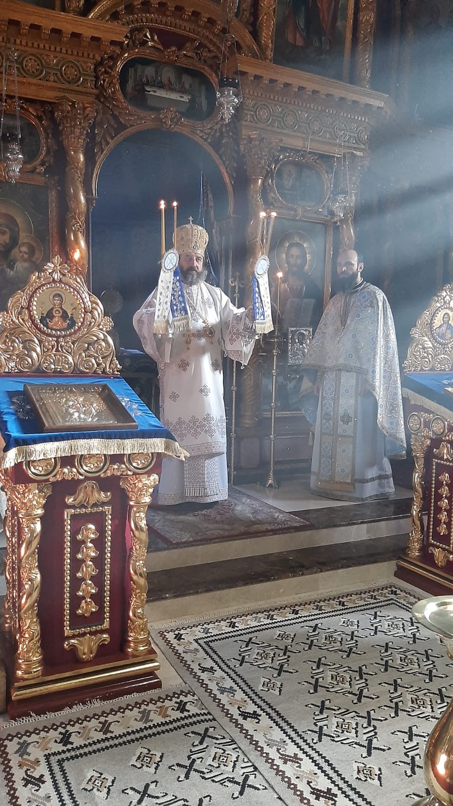 Sora Françoise Détouche, călugărită la Mănăstirea Văratic de PS Părinte Nichifor Botoșăneanul