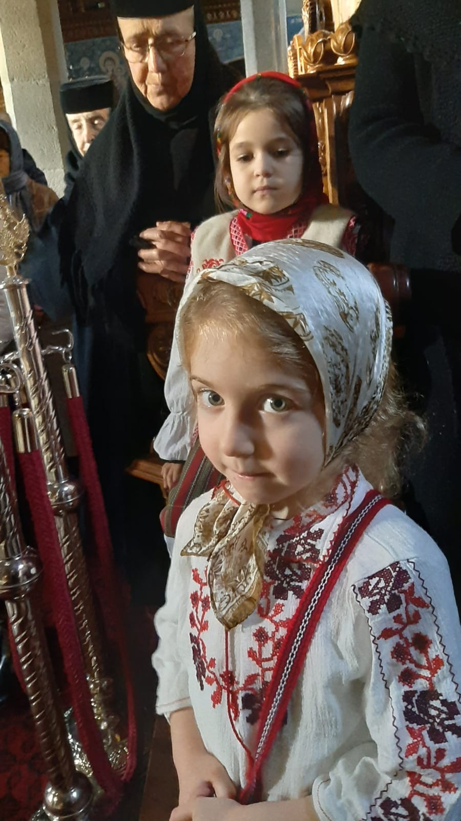 Sora Françoise Détouche, călugărită la Mănăstirea Văratic de PS Părinte Nichifor Botoșăneanul