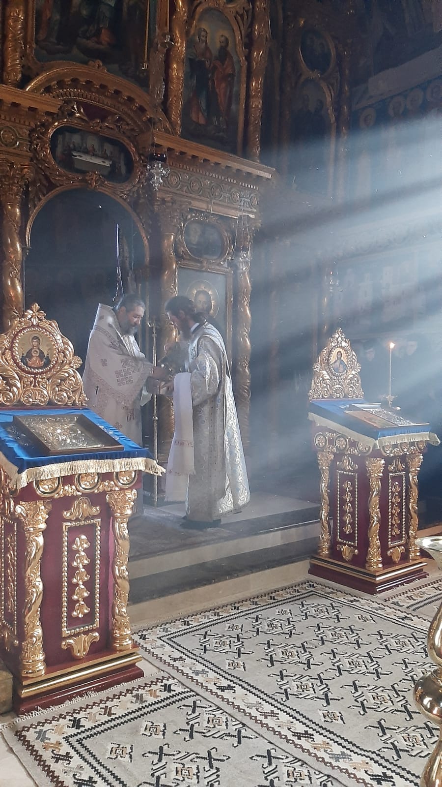 Sora Françoise Détouche, călugărită la Mănăstirea Văratic de PS Părinte Nichifor Botoșăneanul