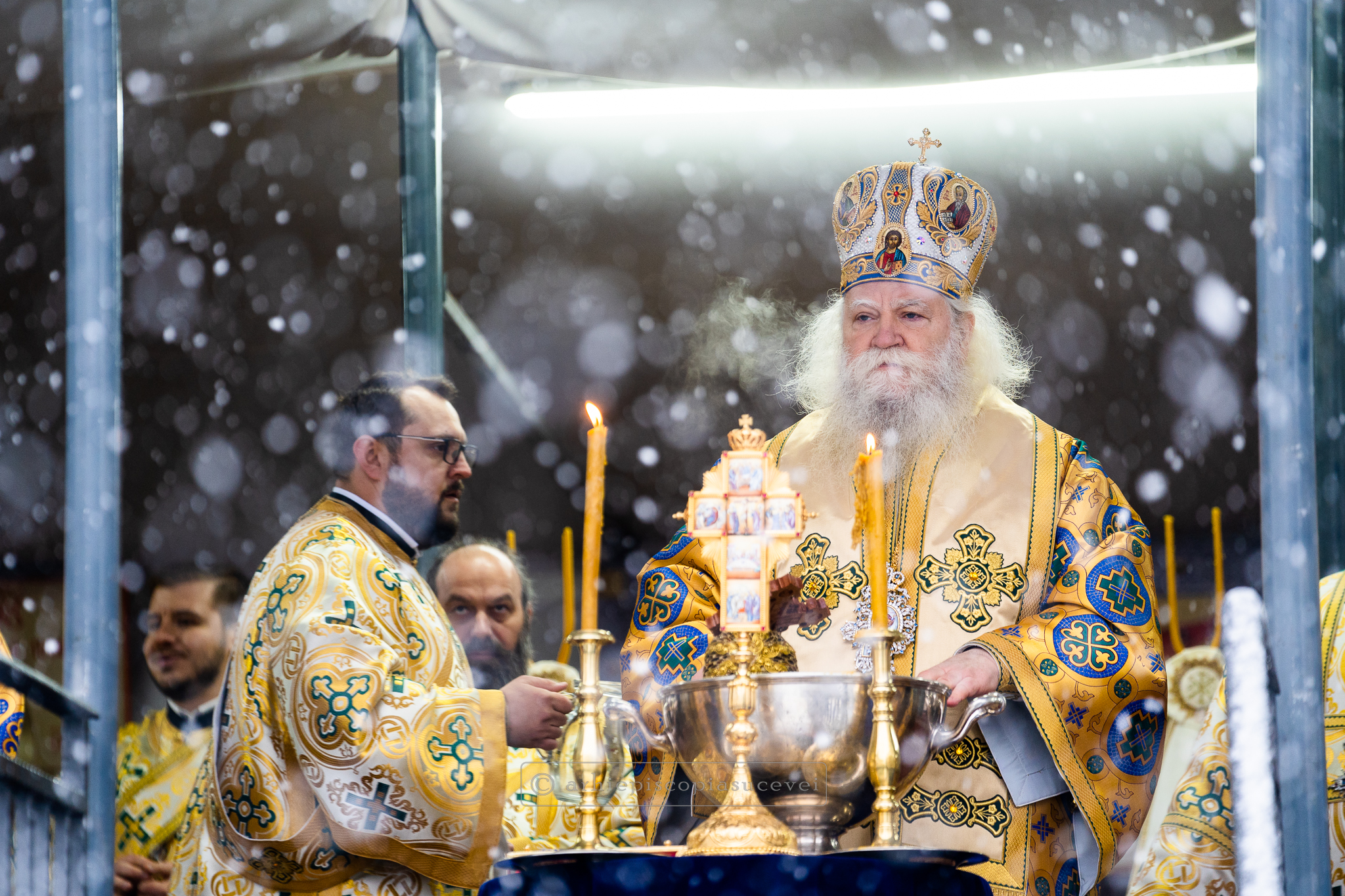 Praznicul împărătesc al Botezului Domnului, la Catedrala Arhiepiscopală din Suceava