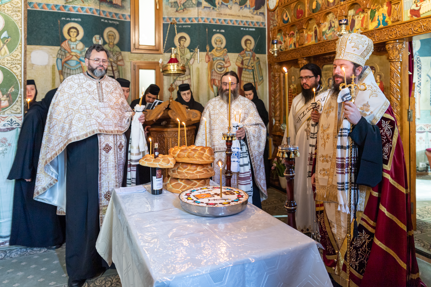 Părintele Mitropolit Bartolomeu Anania a fost pomenit la Mănăstirea Dragomirna