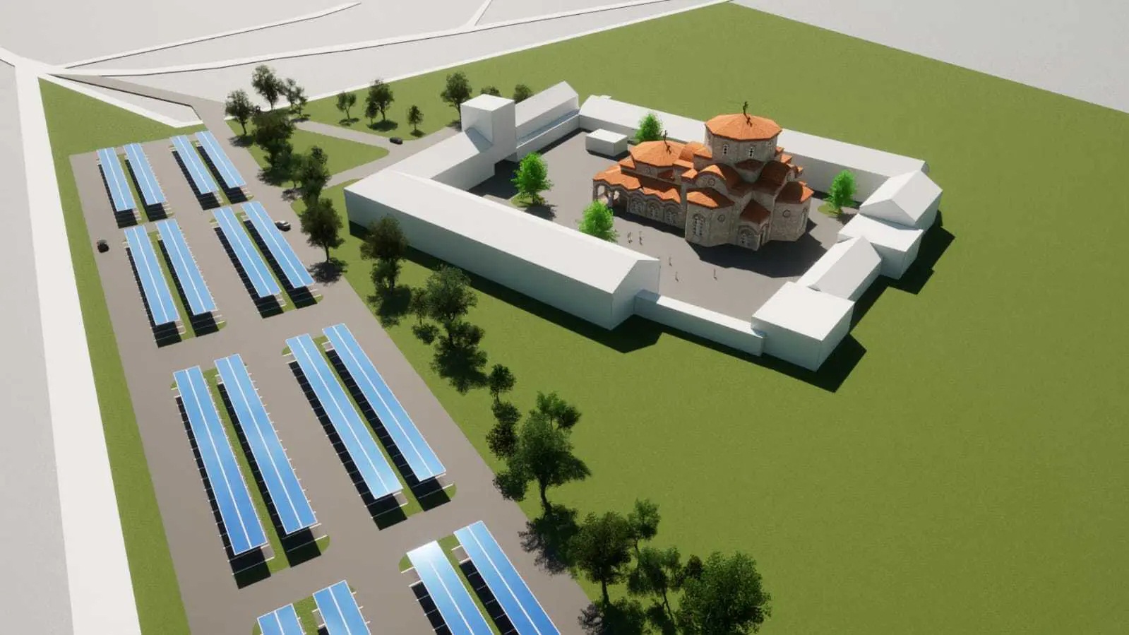 Foto: Arhiepiscopia Aradului Arad: Se înființează un nou schit la Frumușeni, în apropiere de situl arheologic „Mănăstirea Bizere”