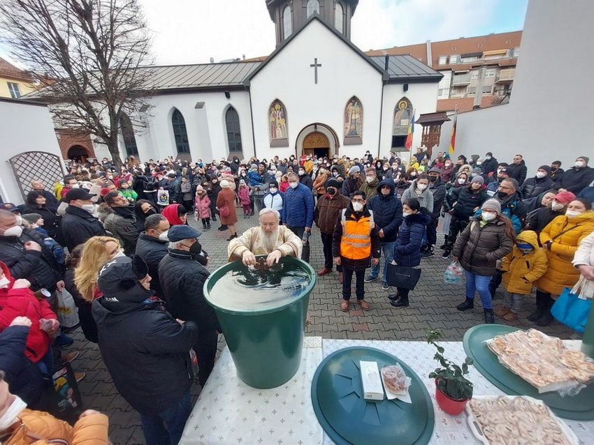 Botezului Domnului și Soborul Sfântului Ioan Botezătorul, sărbătorite la Catedrala din Nürnberg