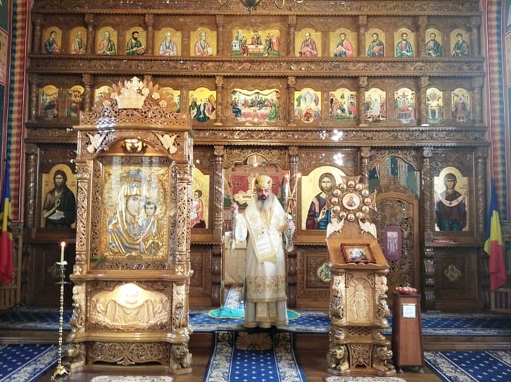 Boboteaza la Parohia „Acoperământul Maicii Domnului” din oraşul Donduşeni