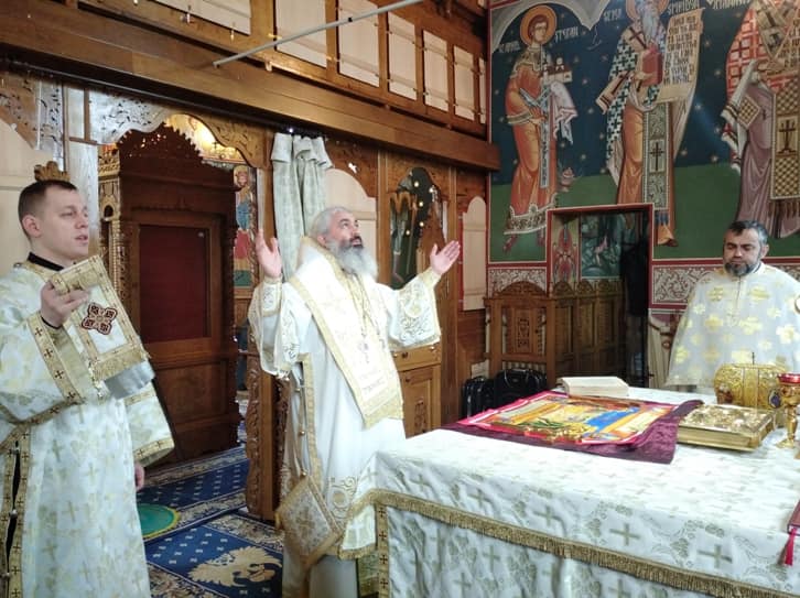 Boboteaza la Parohia „Acoperământul Maicii Domnului” din oraşul Donduşeni