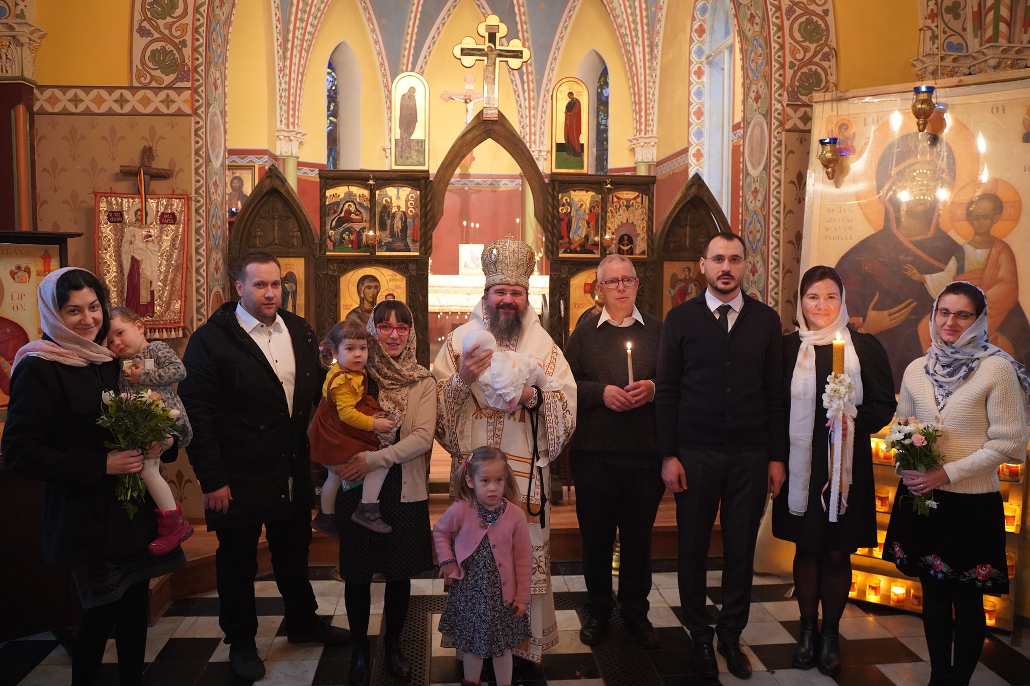 (Foto) Sfânta Liturghie arhierească la Copenhaga, în ziua de prăznuire a Sfântului Serafim de Sarov