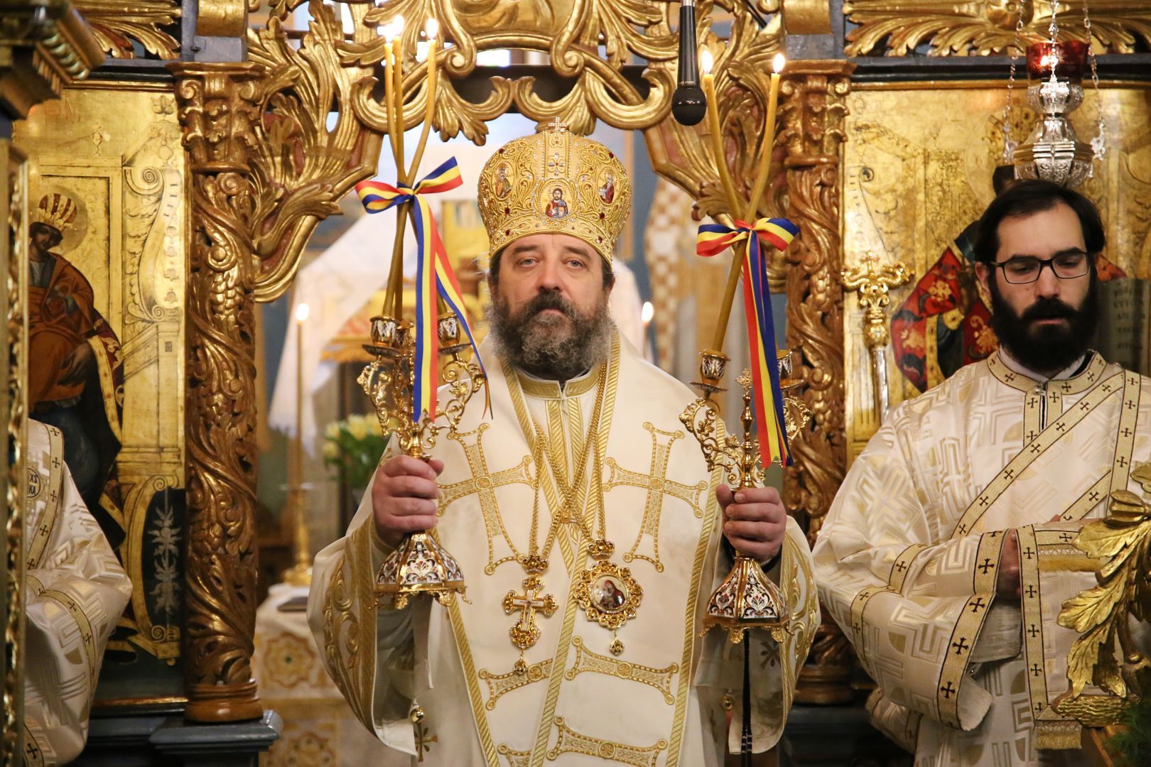 Catapeteasma Bisericii „Tăierea Capului Sfântului Ioan Botezătorul” din Iași, veche de aproape 400 de ani, a fost resfințită