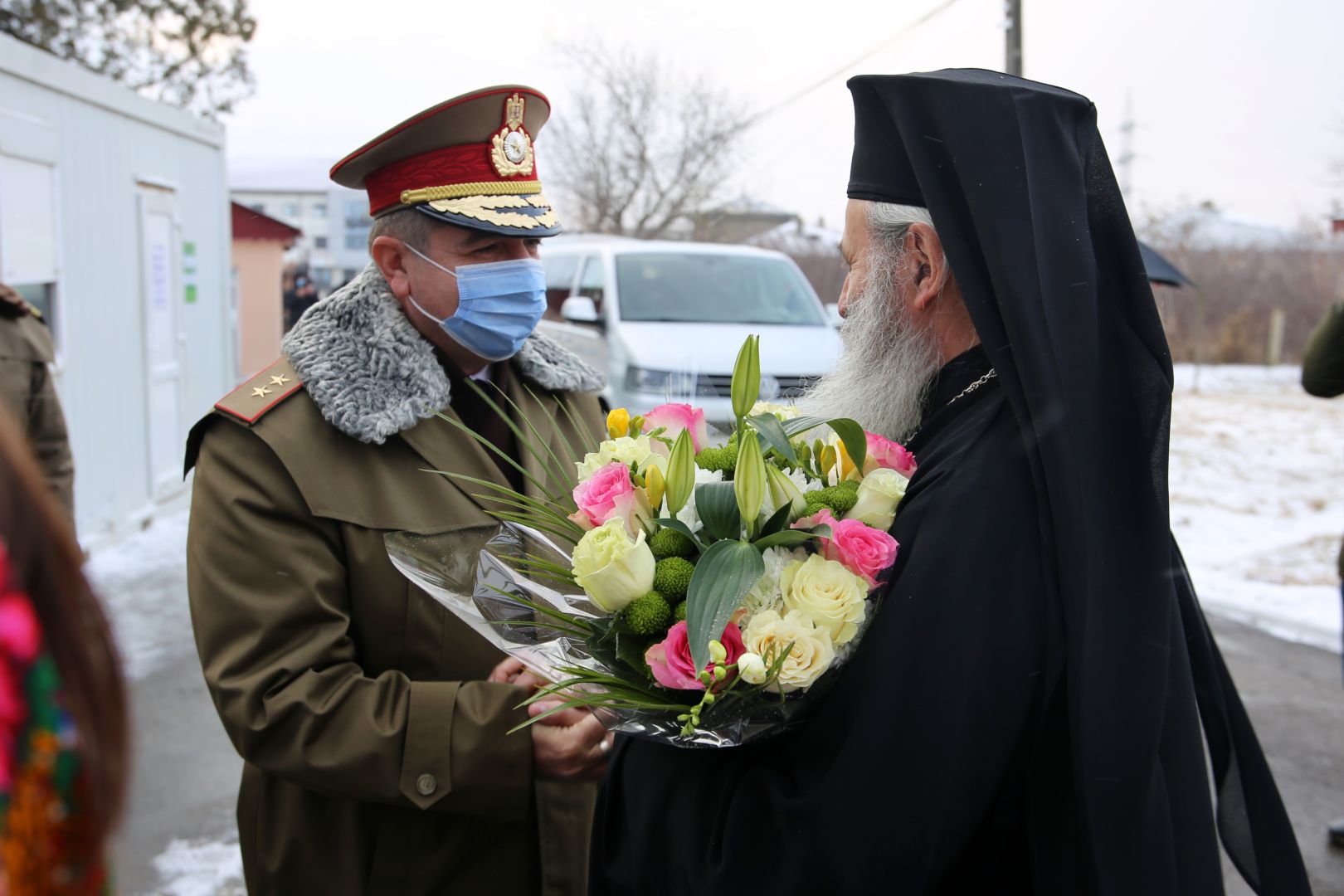 foto: Flavius Popa Paraclisul Centrului de asistență medico-socială din Bivolari, renovat de Batalionul 151 Infanterie, a fost târnosit duminică