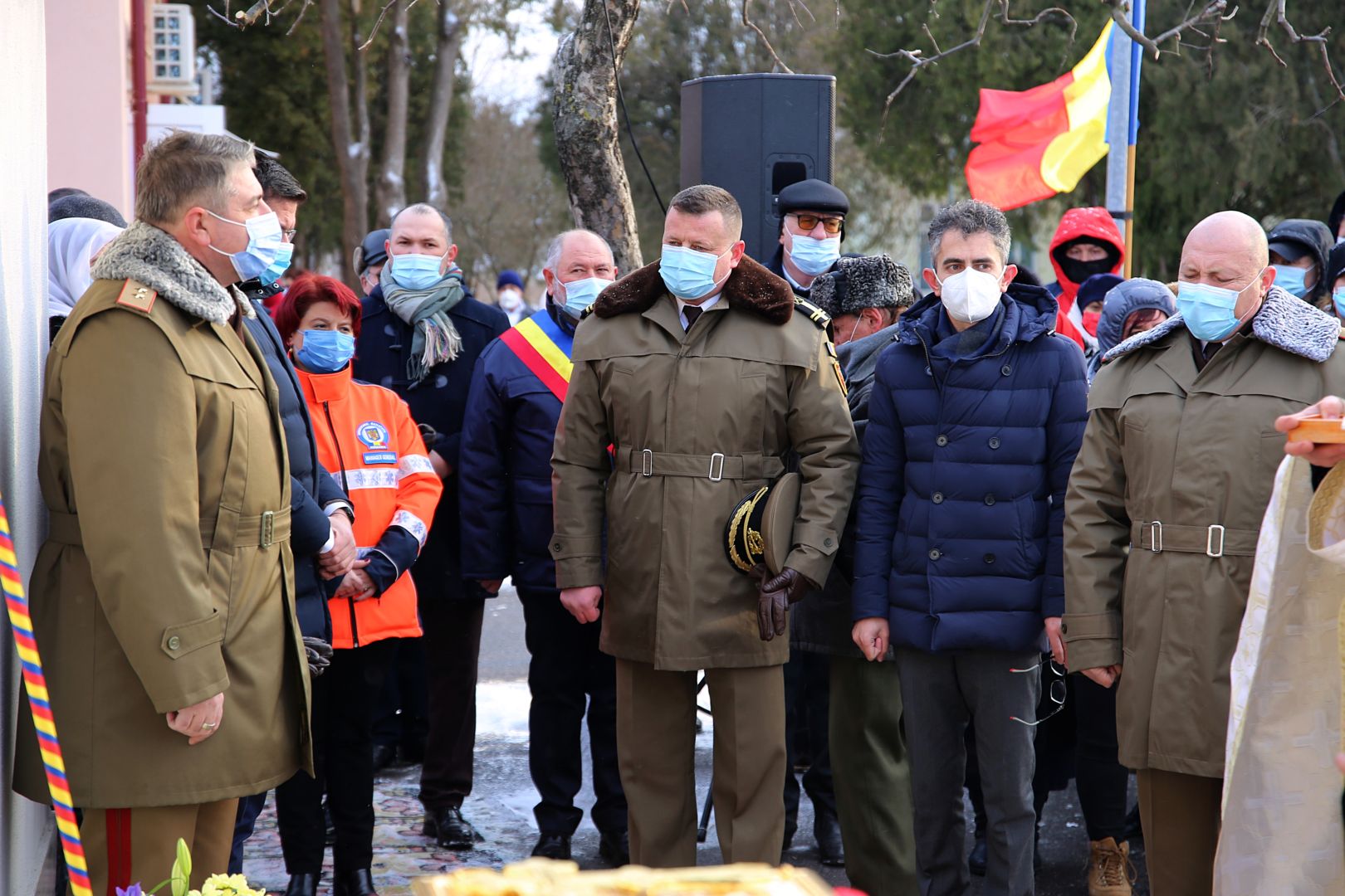 foto: Flavius Popa Paraclisul Centrului de asistență medico-socială din Bivolari, renovat de Batalionul 151 Infanterie, a fost târnosit duminică