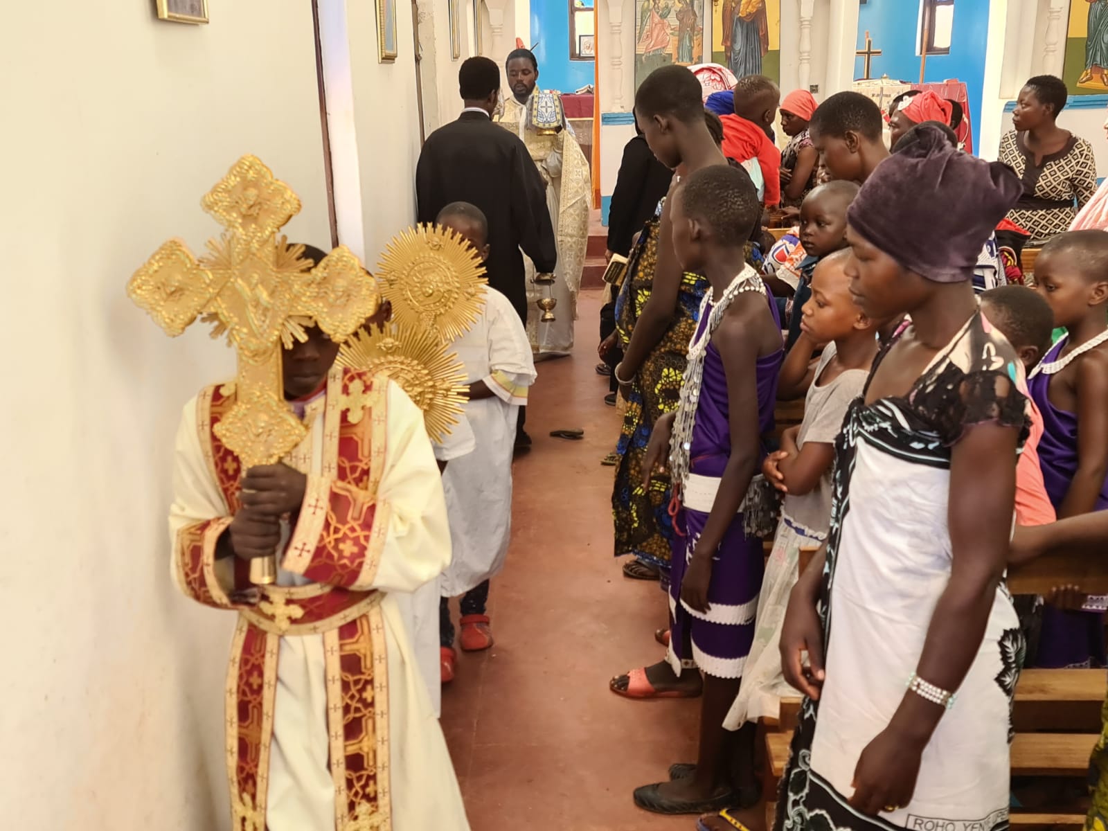 Trăirea bucuriei împreună cu massaii ortodocși din Ipwasi