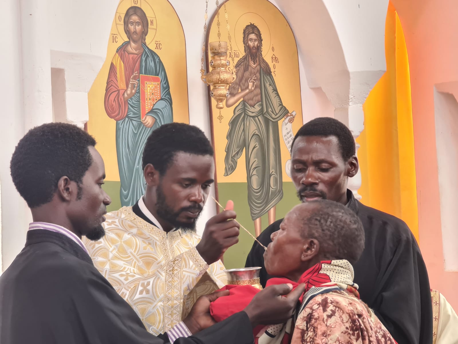 Trăirea bucuriei împreună cu massaii ortodocși din Ipwasi