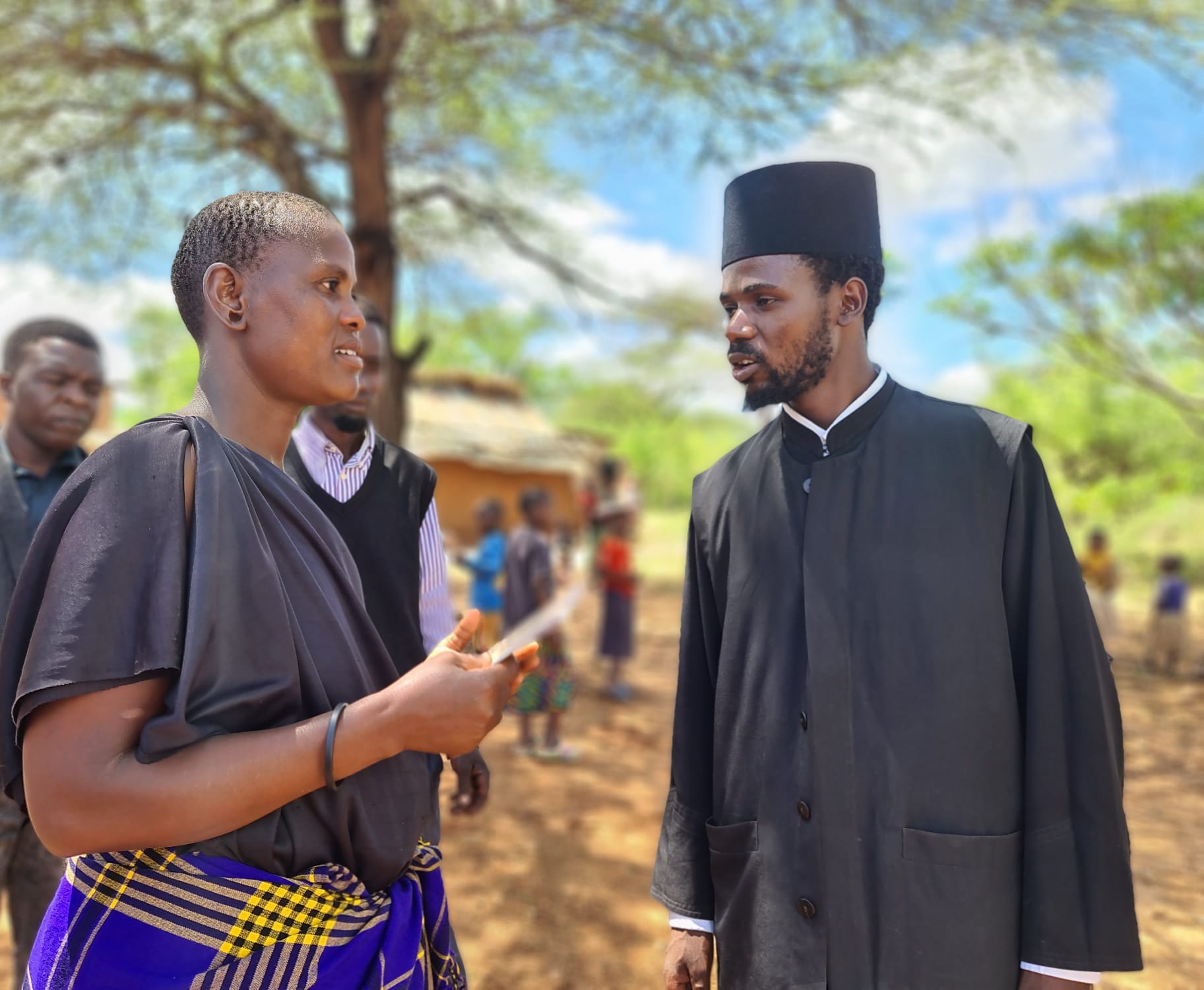 Trăirea bucuriei împreună cu massaii ortodocși din Ipwasi