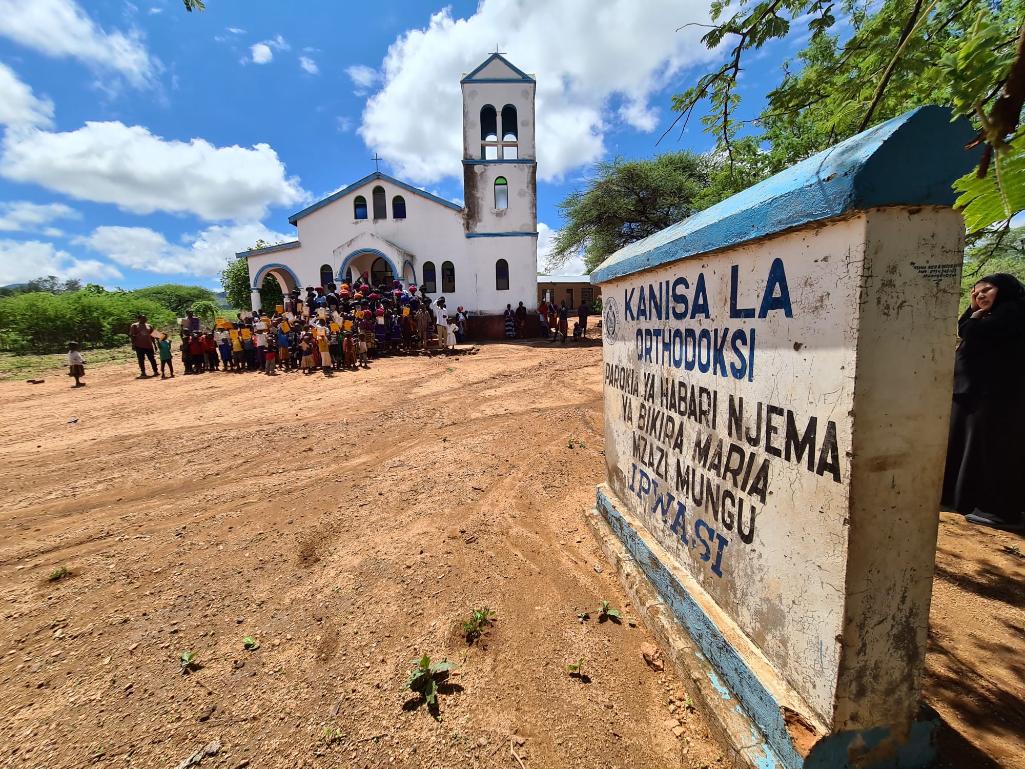 Trăirea bucuriei împreună cu massaii ortodocși din Ipwasi