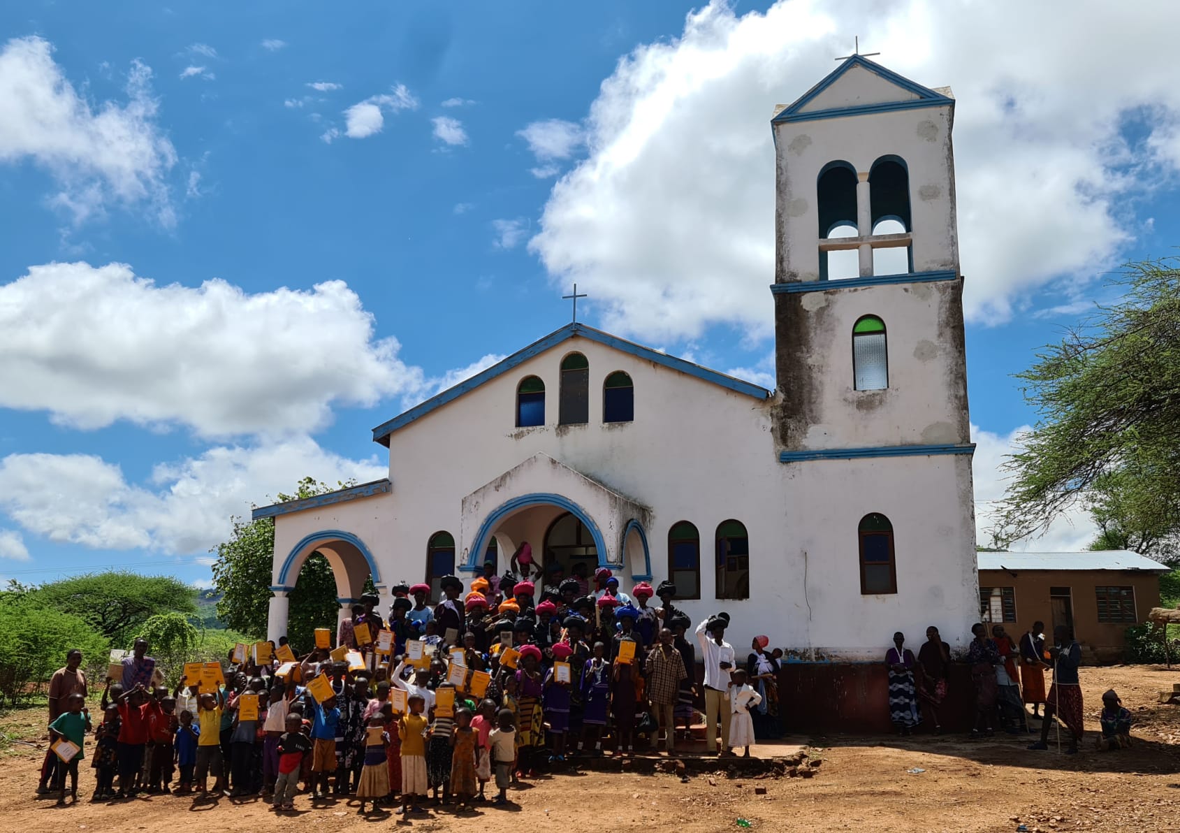 Trăirea bucuriei împreună cu massaii ortodocși din Ipwasi