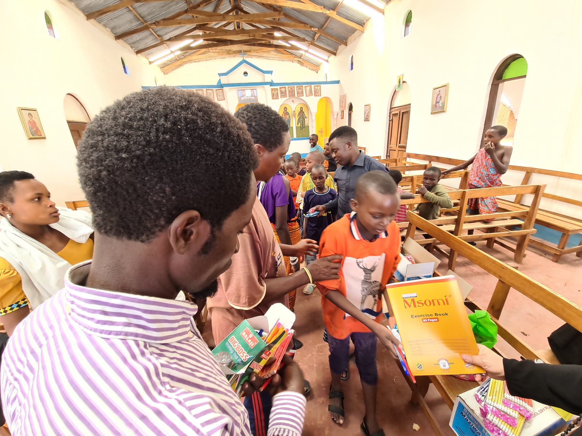 Trăirea bucuriei împreună cu massaii ortodocși din Ipwasi