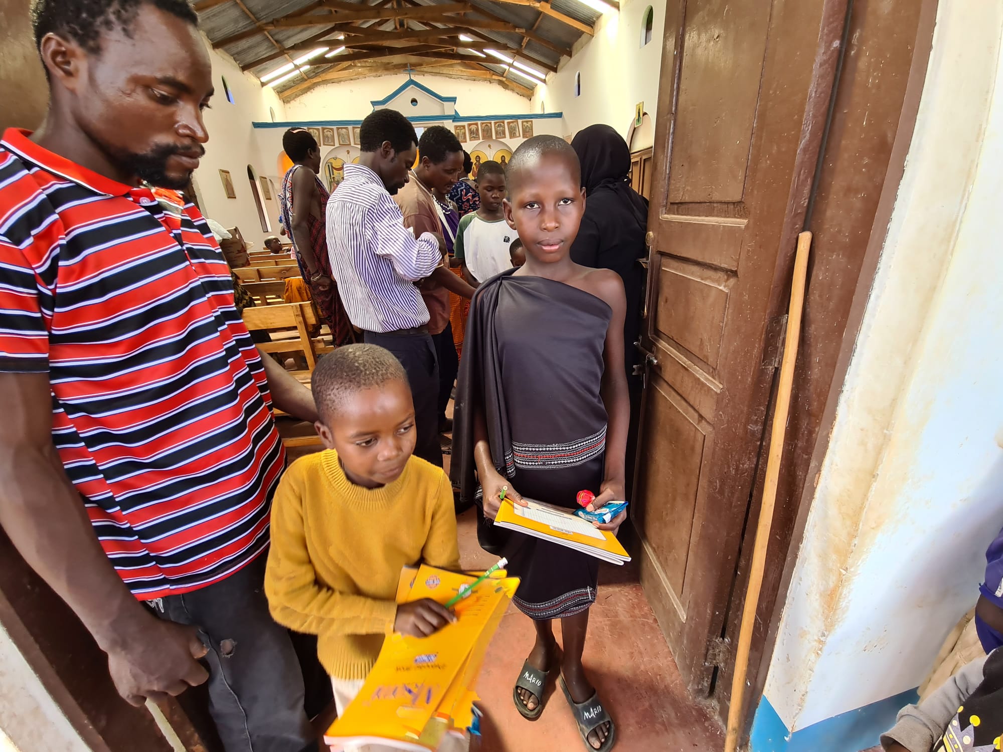 Trăirea bucuriei împreună cu massaii ortodocși din Ipwasi