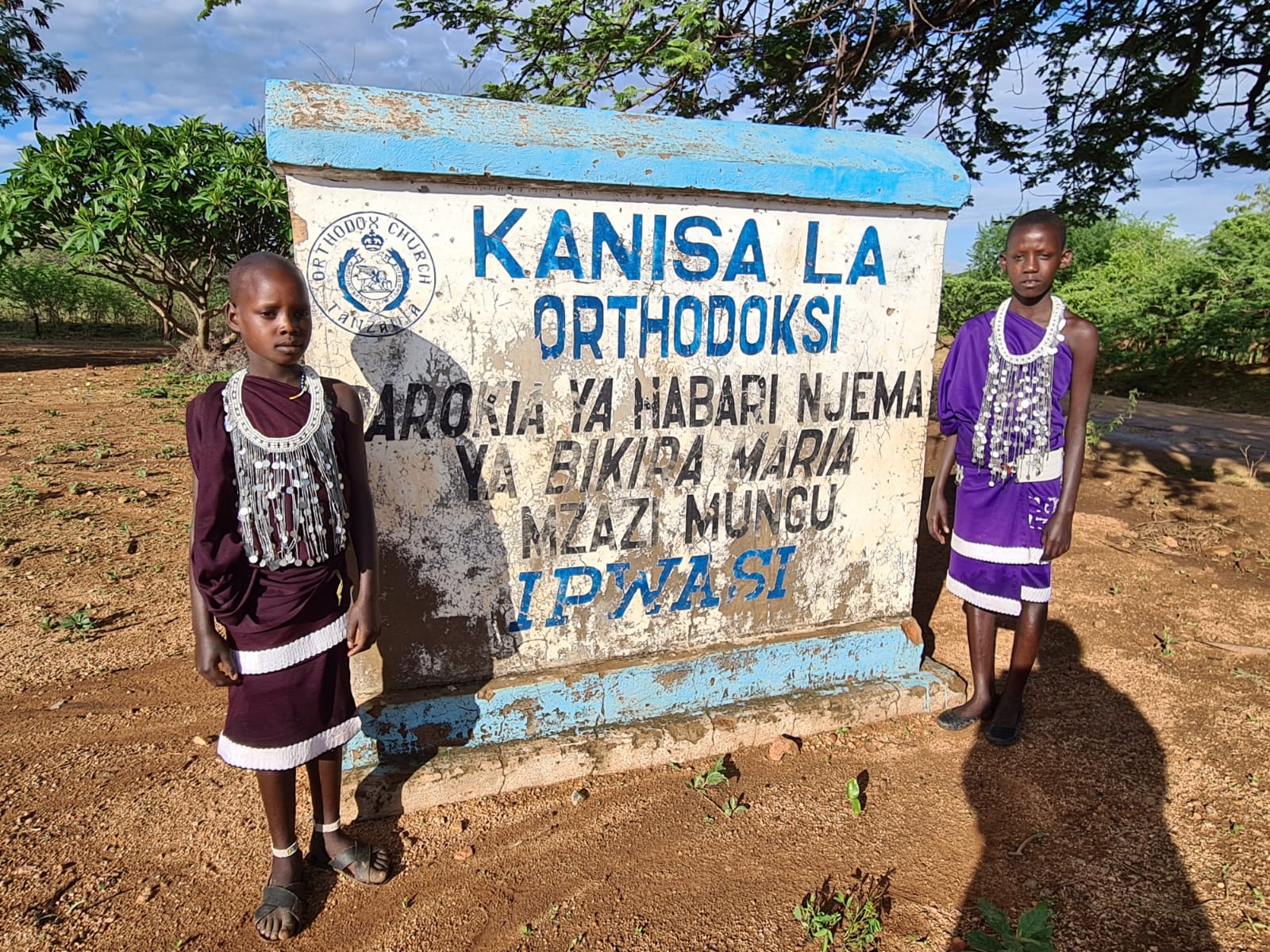 Trăirea bucuriei împreună cu massaii ortodocși din Ipwasi