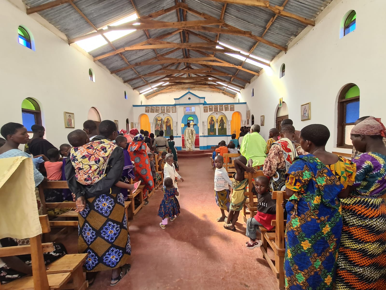 Trăirea bucuriei împreună cu massaii ortodocși din Ipwasi