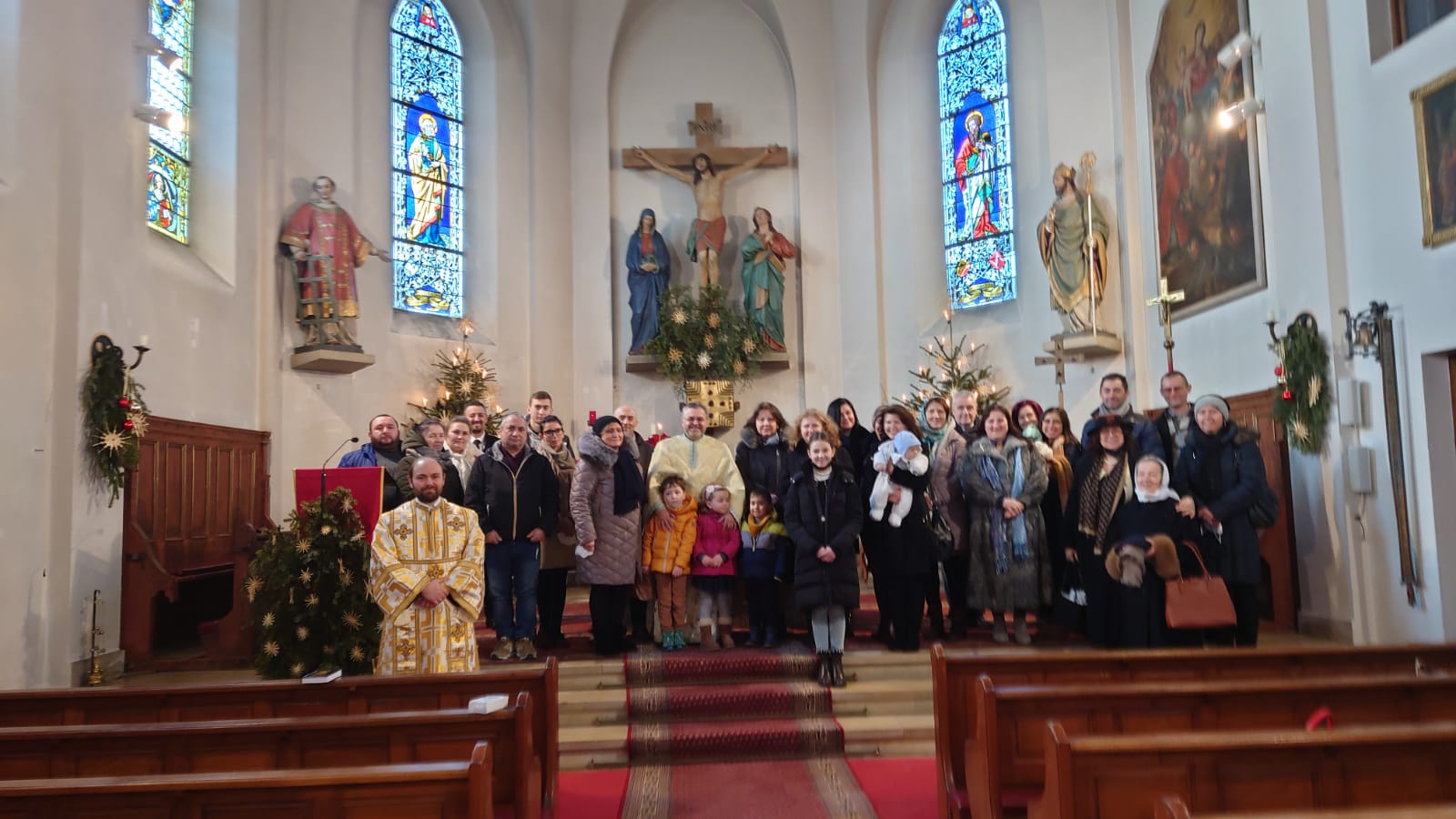 Prima Liturghie în localitatea bavareză Bernau am Chiemsee