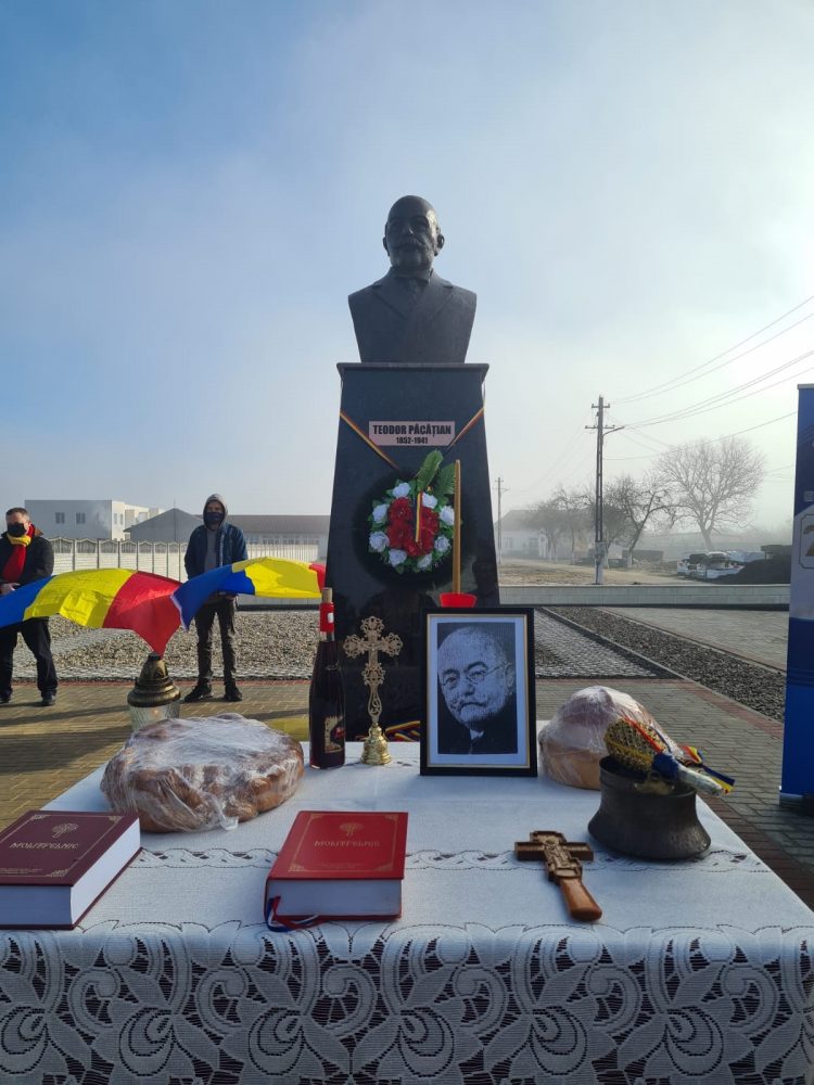 Dezvelirea bustului și comemorarea publicistului și istoricului Teodor V. Păcățian