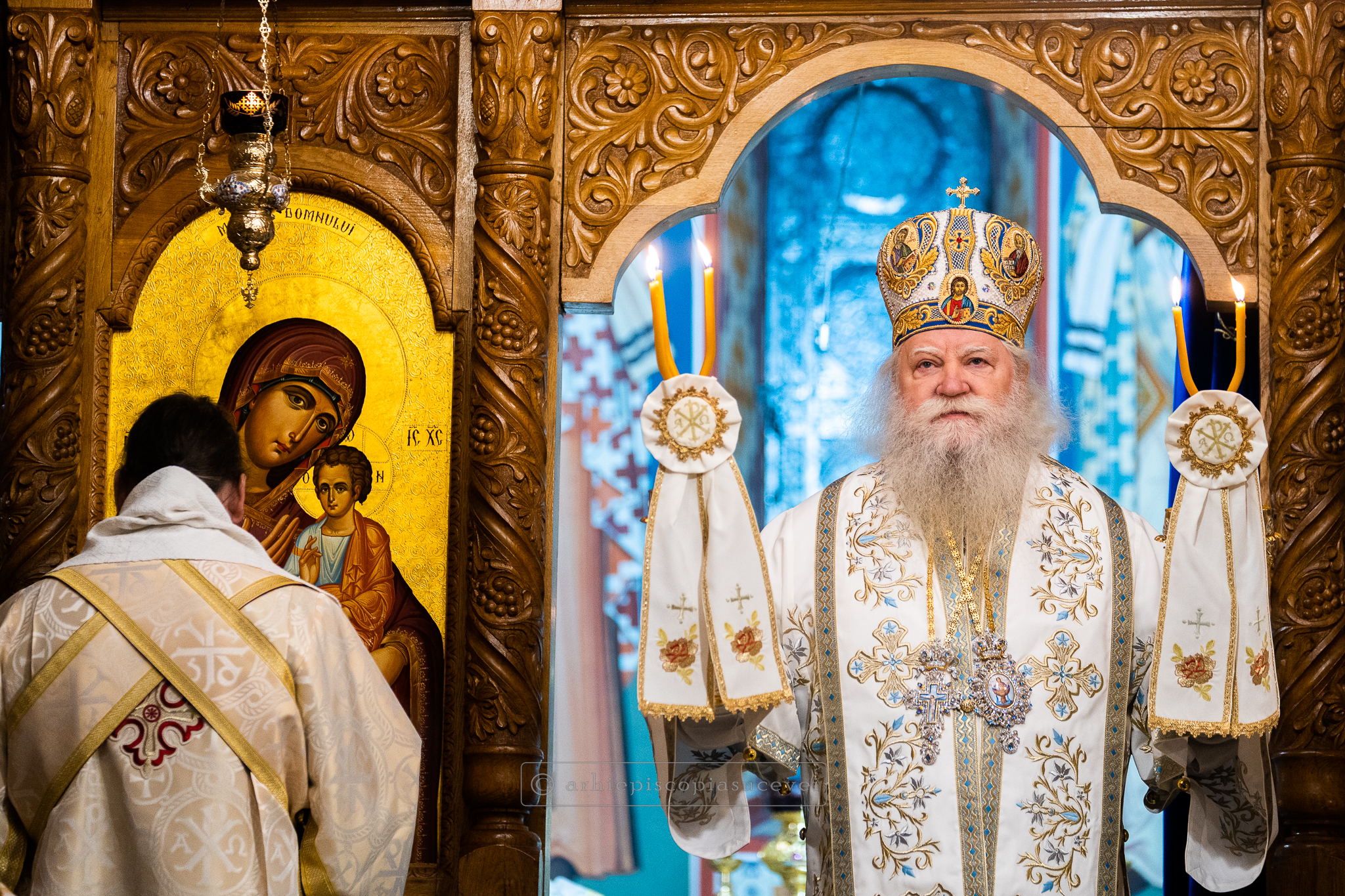 Praznicul Întâmpinării Domnului a fost sărbătorit prin Liturghie arhierească la Paraclisul Mănăstirii „Sfântul Ioan cel Nou”