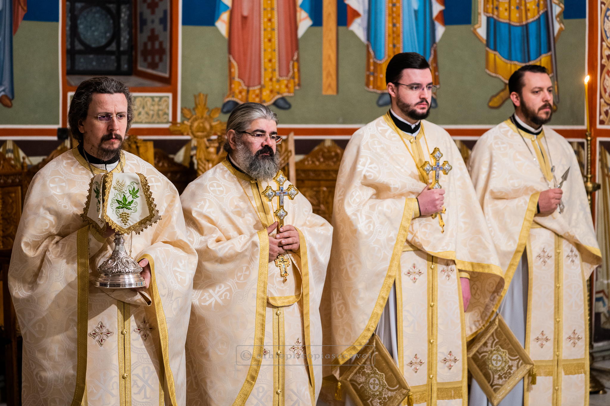 Praznicul Întâmpinării Domnului a fost sărbătorit prin Liturghie arhierească la Paraclisul Mănăstirii „Sfântul Ioan cel Nou”